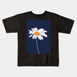 Realistic Daisy Painting Kids T-Shirt